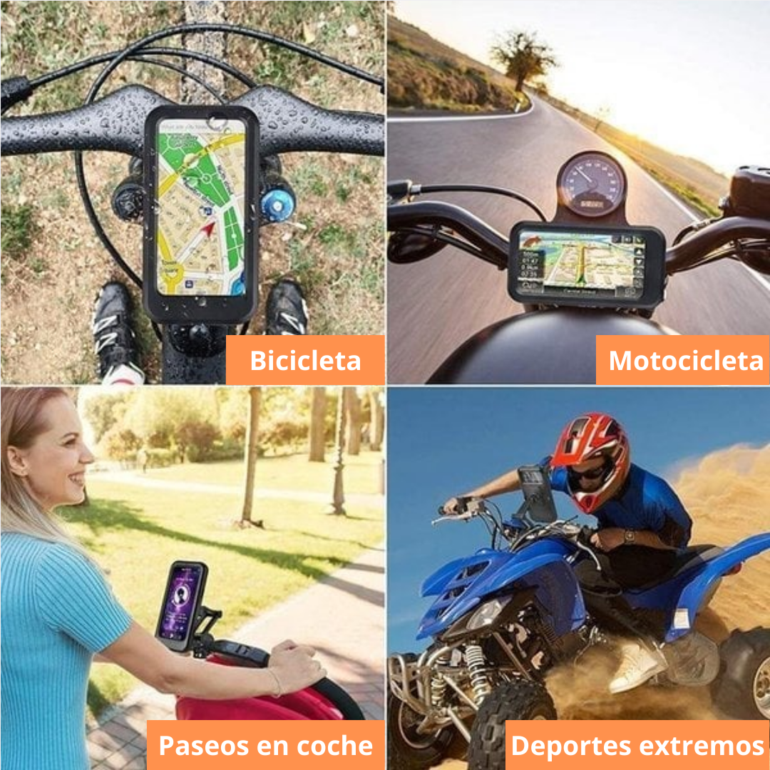 Phoneguard™ -  Soporte impermeable para teléfono para bicicletas y motocicletas