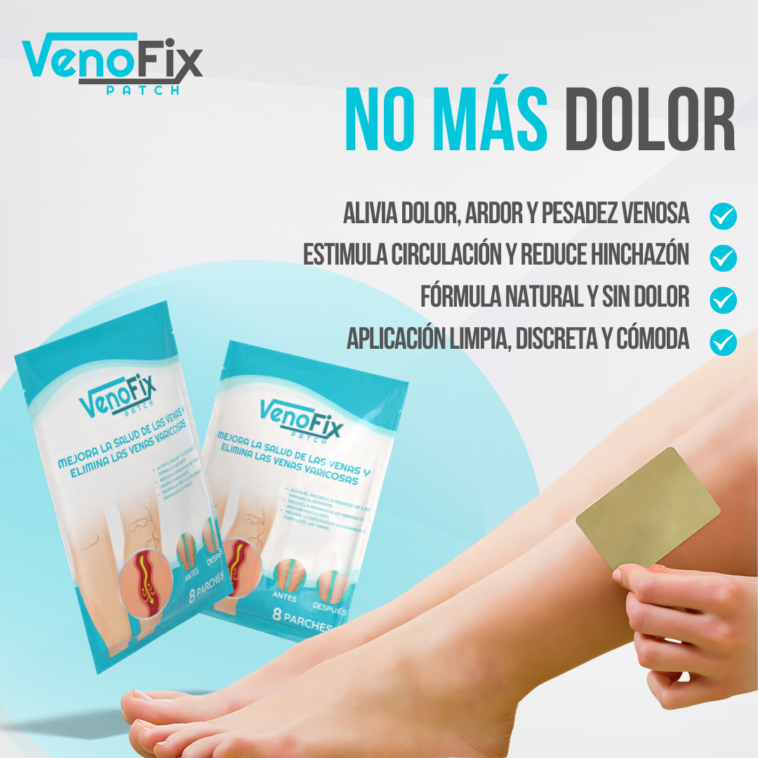 VenoFix Patch™ - Piernas más sanas, venas más fuertes, piel más bella