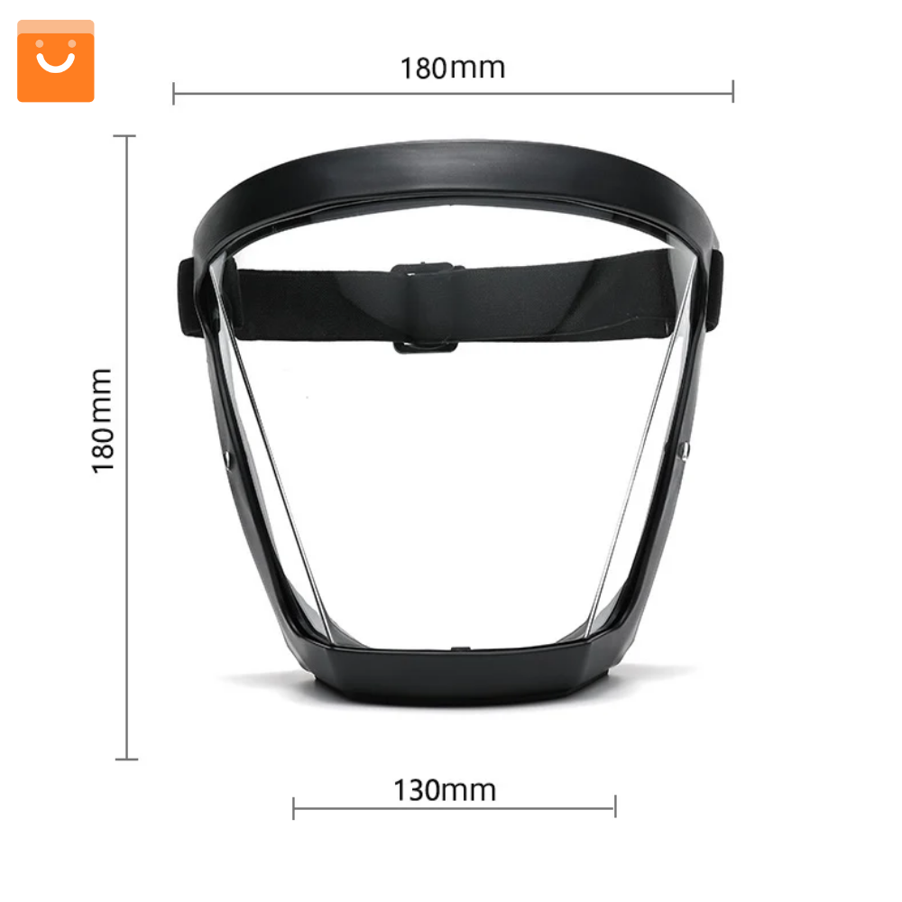 ShieldGuard™- Máscara a prueba de polvo y salpicaduras