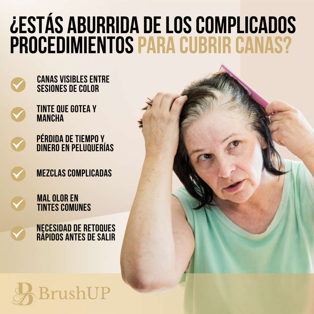 BrushUP™ - Color natural y cobertura perfecta