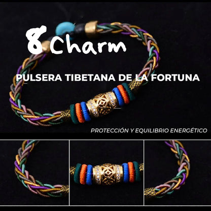8Charm™ - Pulsera tibetana de la fortuna