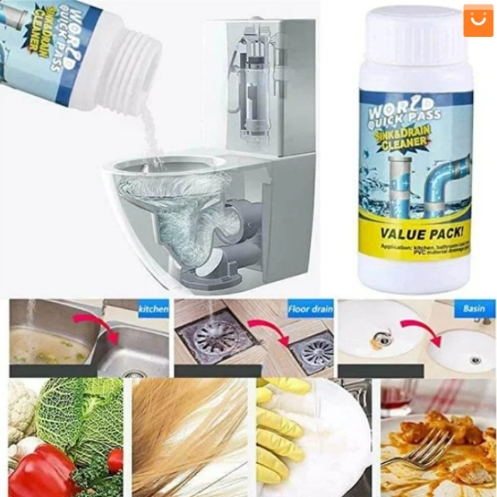 WildTornado™ - Potente limpiador de fregadores y desagües