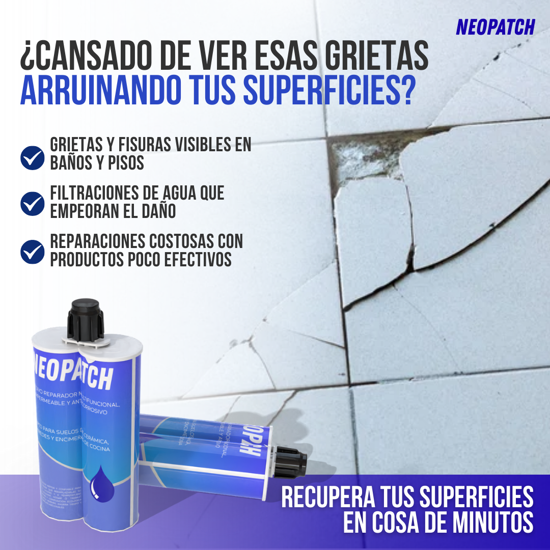 NeoPatch™ - Repara, renueva y protege: superficies perfectas al instante
