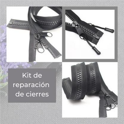FixCierre™ - Kit para reparar cierres (2 packs, 12 pcs)