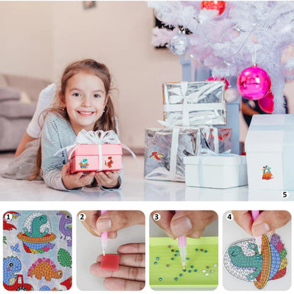 DiamondFun™ - JUEGO DE STICKERS DE DIAMANTES PARA NIÑOS