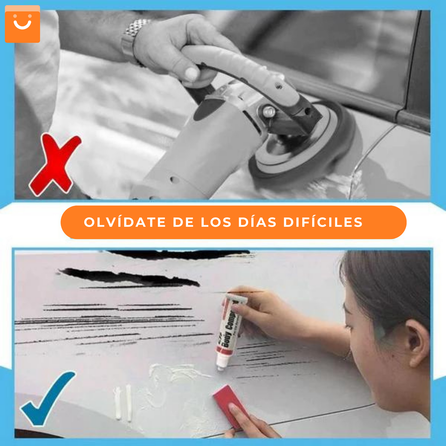 Kit Scratchfix™ - Removedor de rayones instantáneo