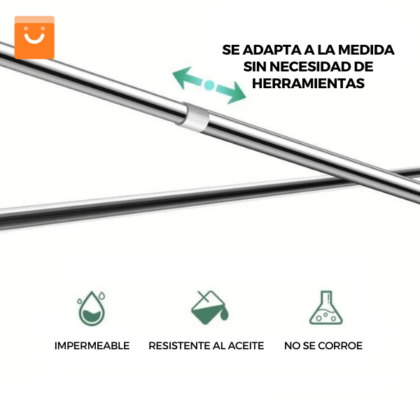 FlexiBar™ - ¡Cuelga lo que quieras, donde tu quieras!