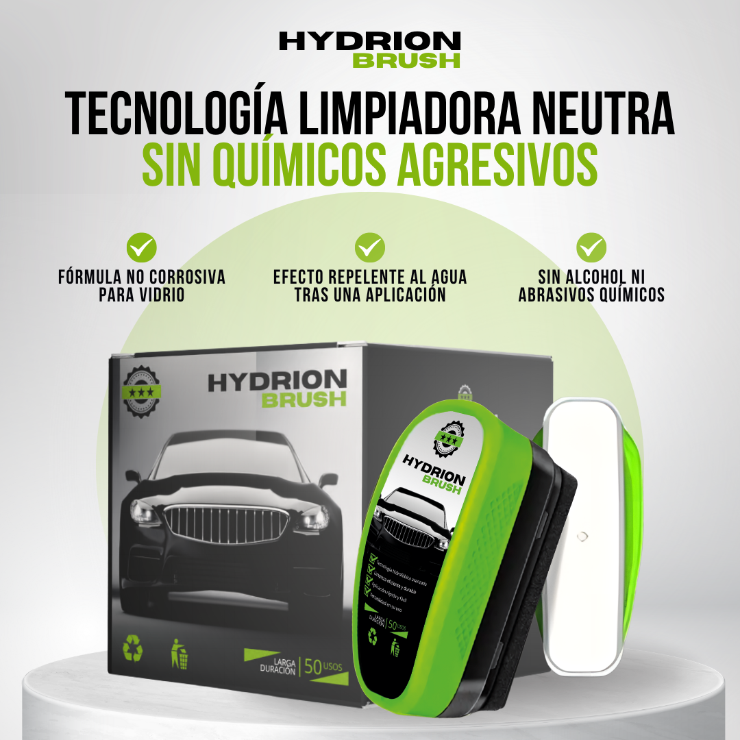 HYDRION BRUSH™ - Visibilidad sin esfuerzo, claridad en cada trayecto