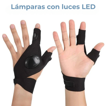 Flashgo™ - GUANTES CON LUCES LED IMPERMEABLES (PAR)