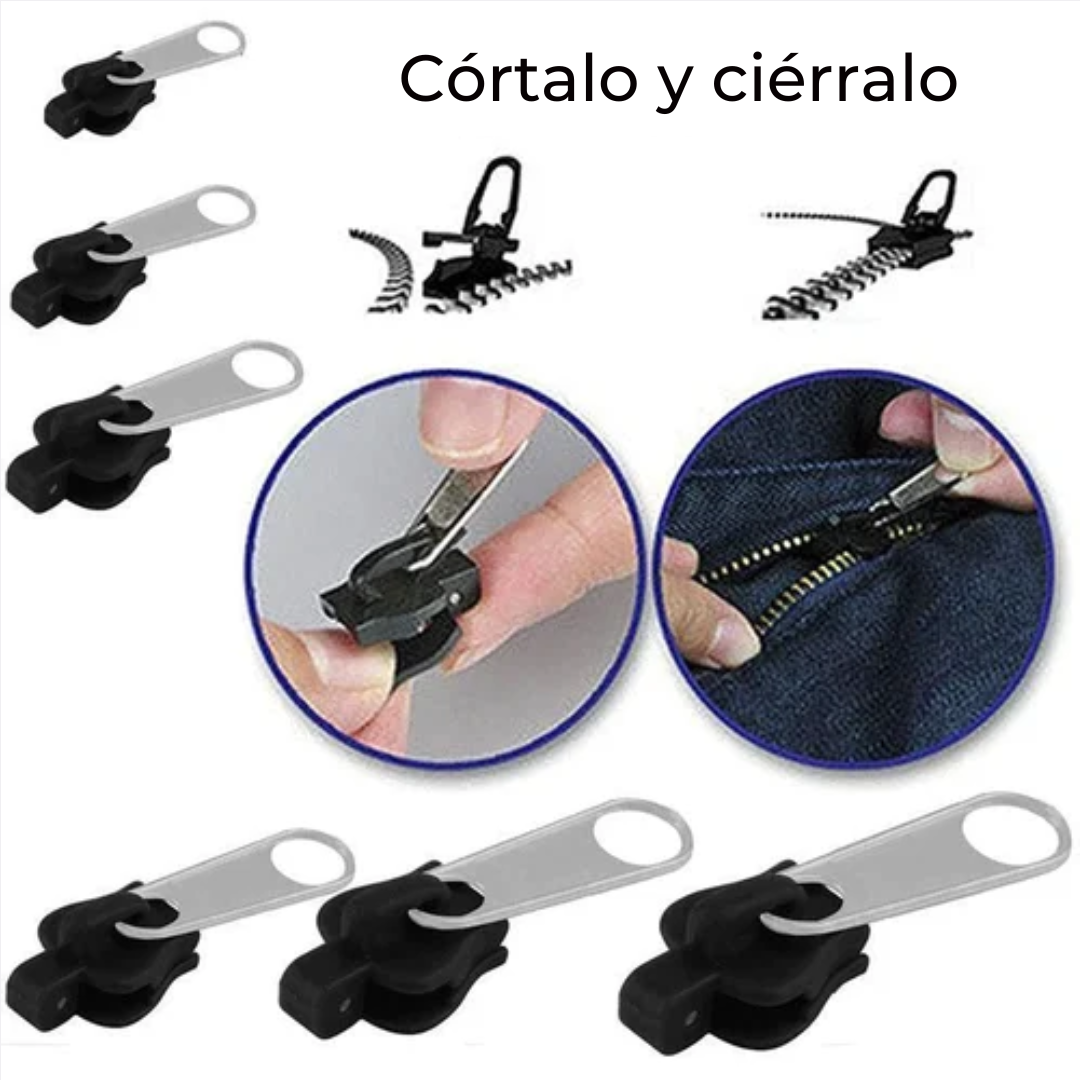 FixCierre™ - Kit para reparar cierres (2 packs, 12 pcs)