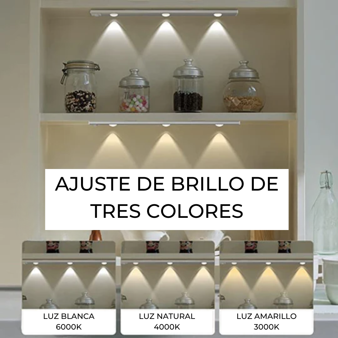 LUMAX™ - Luz LED multifoco con sensor de  movimiento