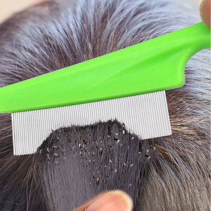 Pulbos™ - Peine anti pulgas y anti manchas para mascotas