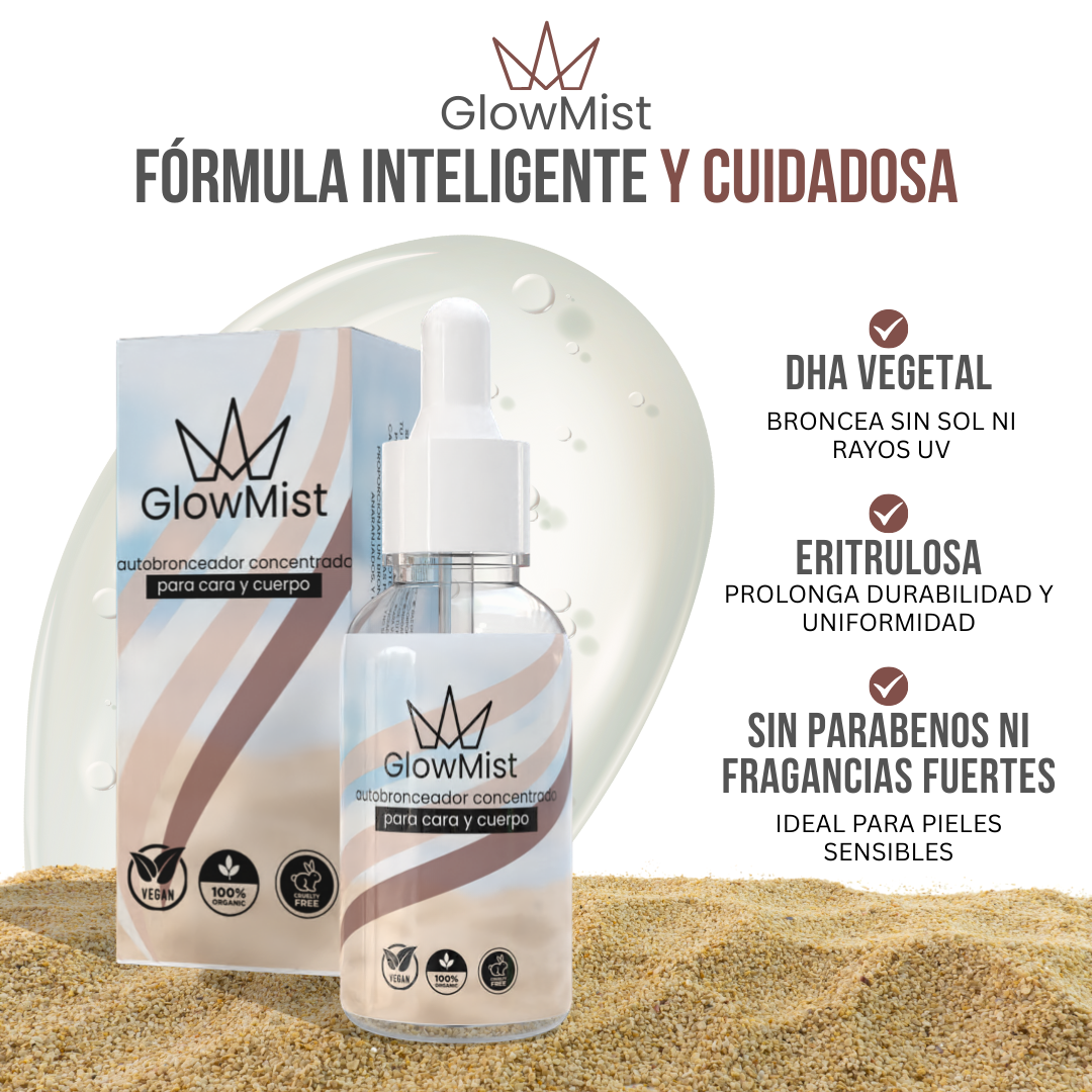 GlowMist™ - Tu bronceado perfecto, sin sol y sin complicaciones