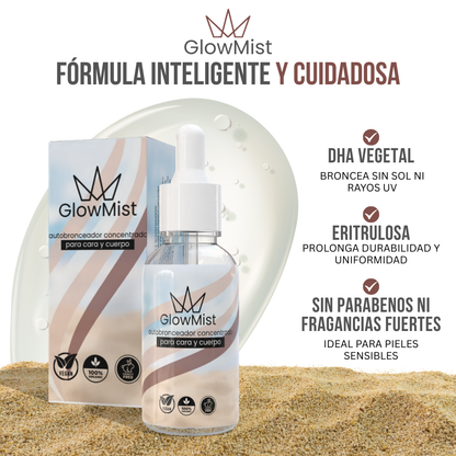 GlowMist™ - Tu bronceado perfecto, sin sol y sin complicaciones