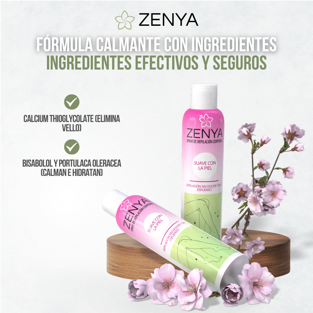ZENYA™ - Piel suave, depilación fácil y resultados que duran.