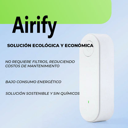 Airify™ - Purificador de aire anti-olores