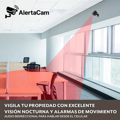 AlertaCam™ – Cámara inteligente con detección y alarma