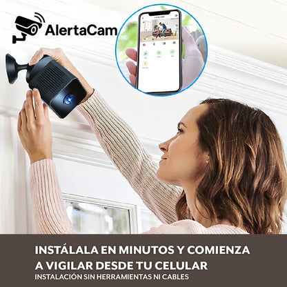 AlertaCam™ – Cámara inteligente con detección y alarma