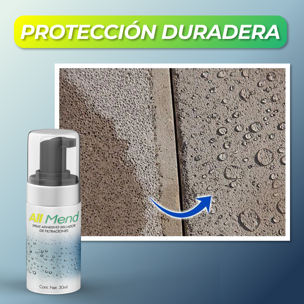 AllMend™ - Spray adhesivo sellador de filtraciones