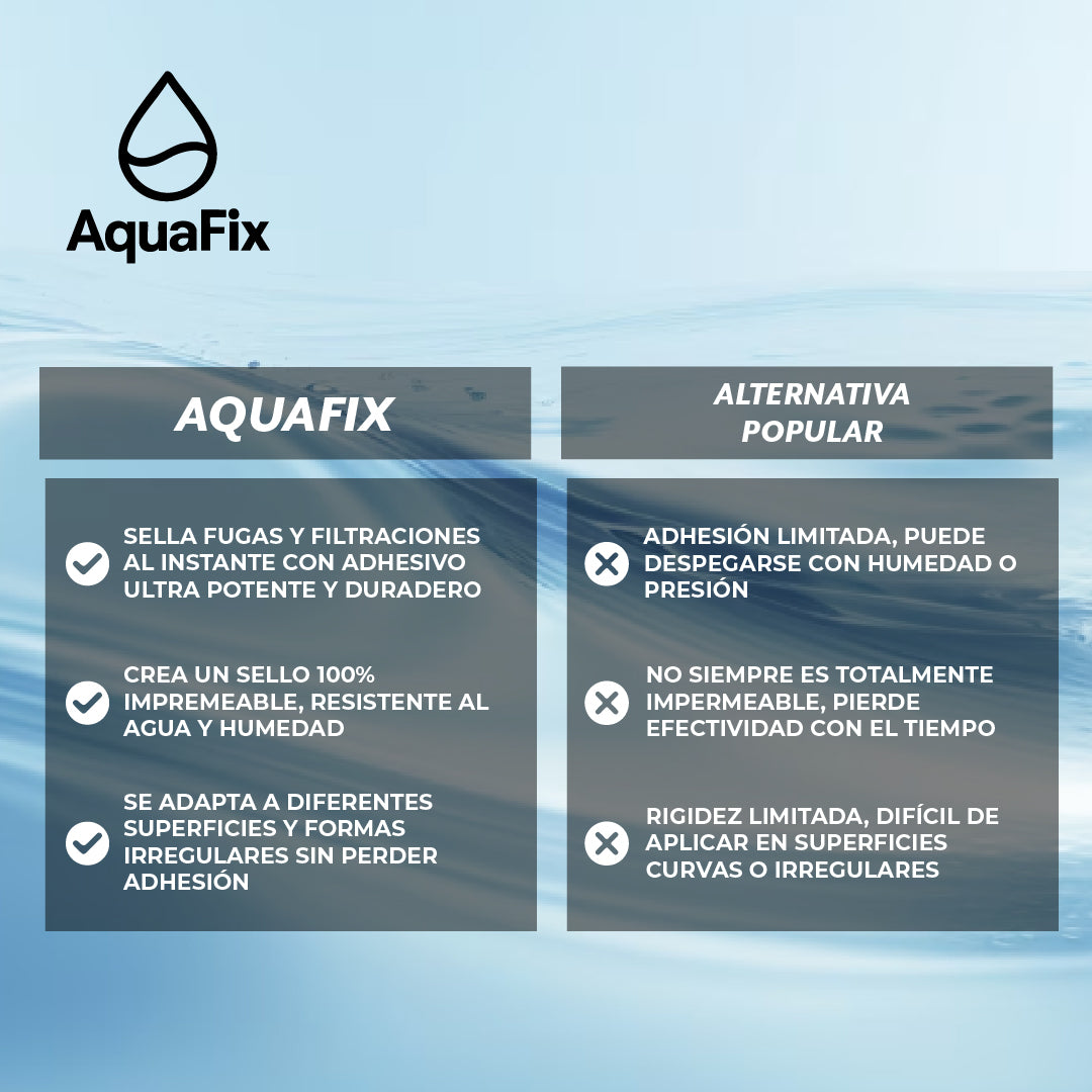 AquaFix™ – Sella filtraciones como un profesional