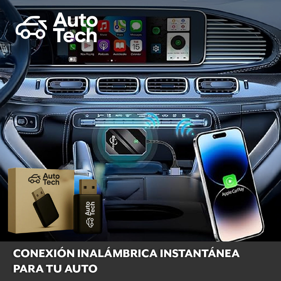 AutoTech™ - Conexión instantánea y sin cables