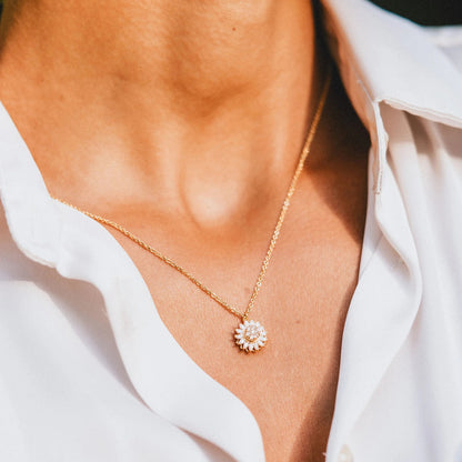 SUN SHINE™ - Collar de Girasol Giratorio