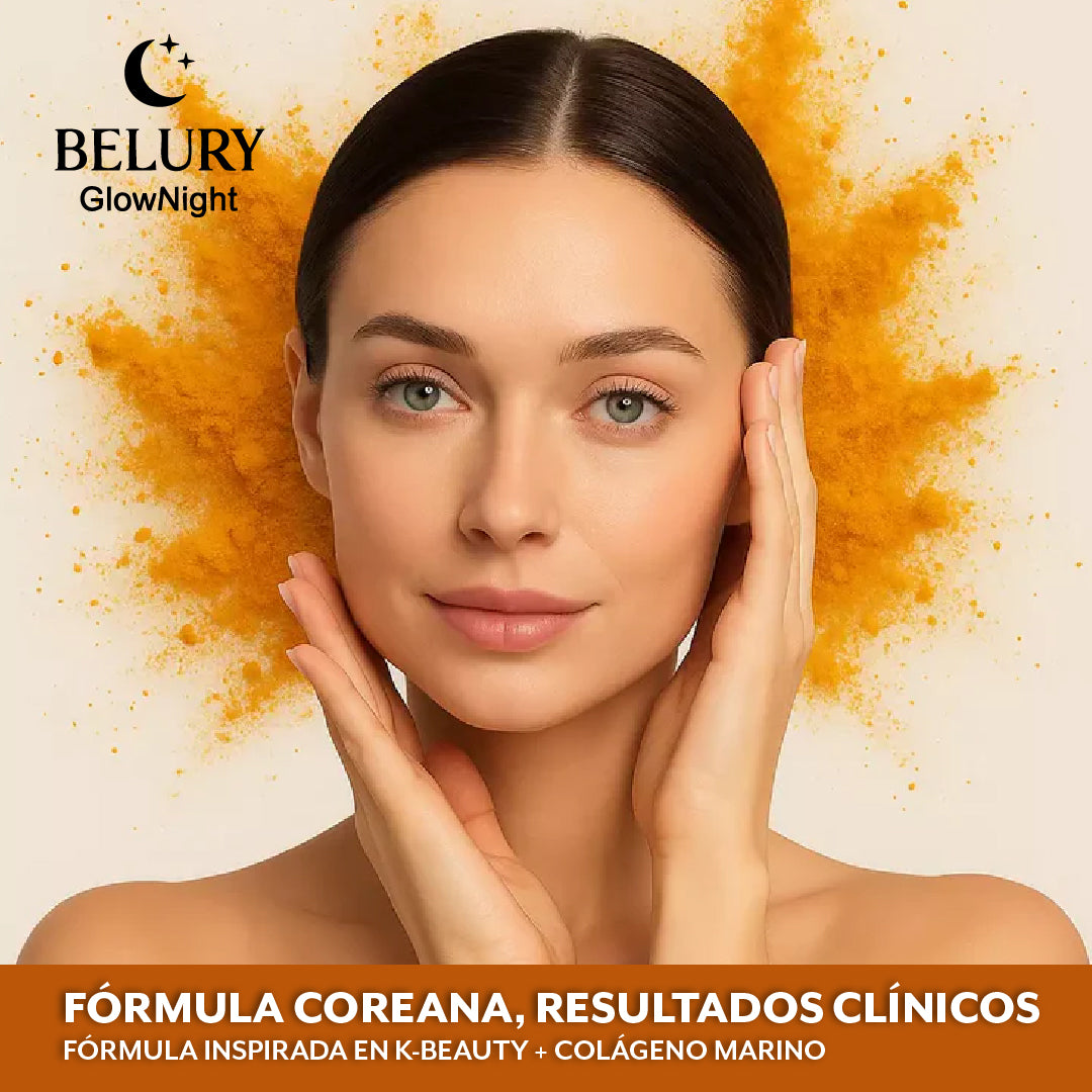Belury GlowNight™ – Mascarilla nocturna que ilumina y reafirma