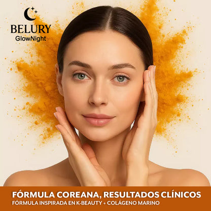 Belury GlowNight™ – Mascarilla nocturna que ilumina y reafirma