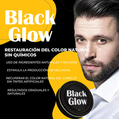 BlackGlow™ - Jabón Anti-Canas natural