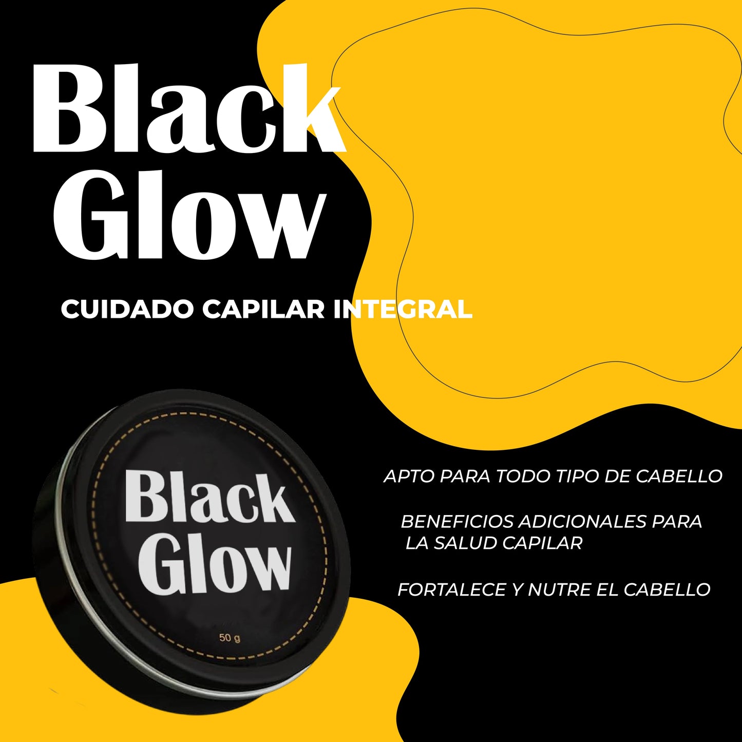 BlackGlow™ - Jabón Anti-Canas natural