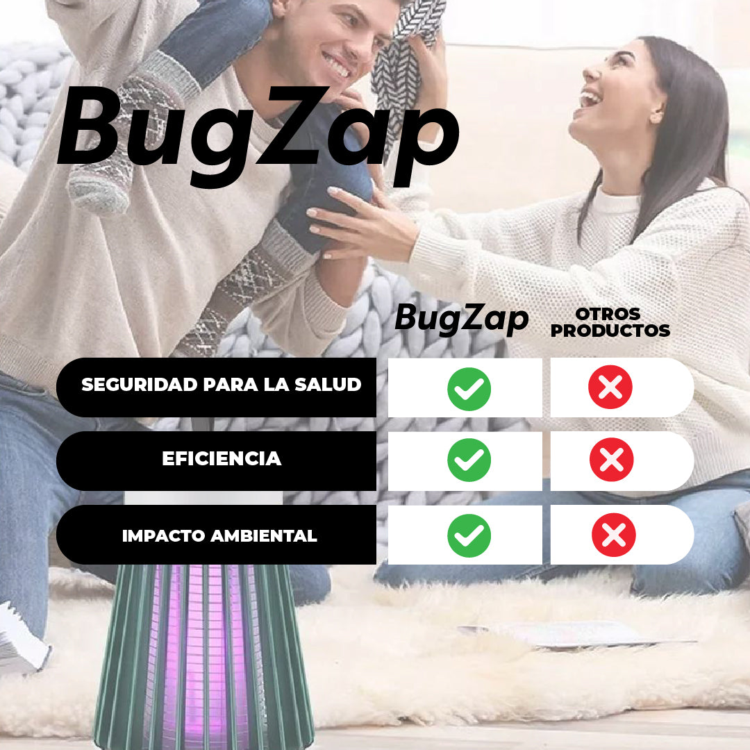 BugZap™ - Lampara de electricidad antimosquitos