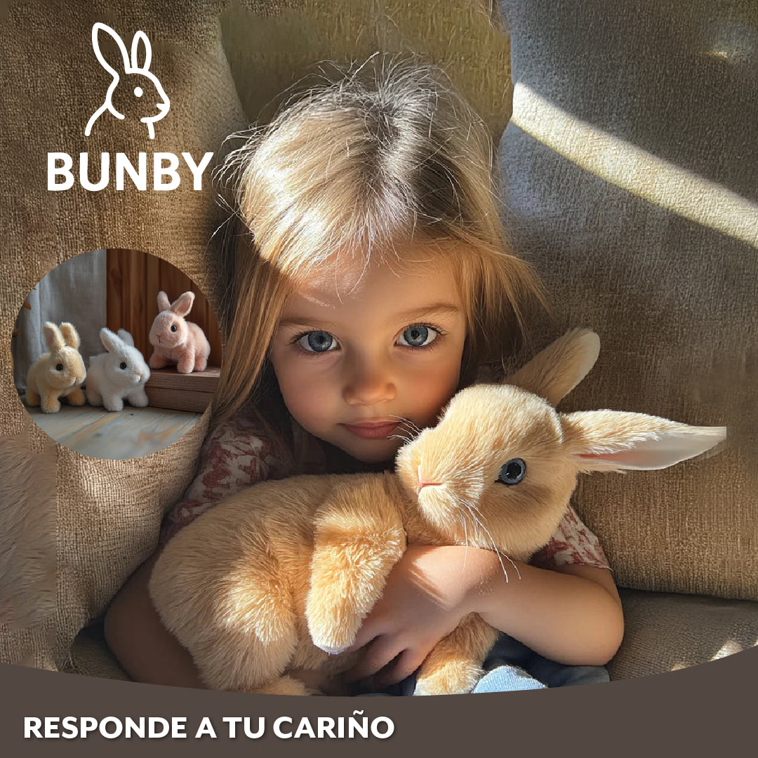 Bunby™ – Tu conejo interactivo realista.