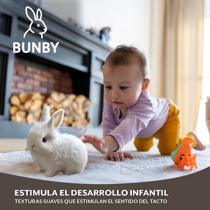 Bunby™ – Tu conejo interactivo realista.