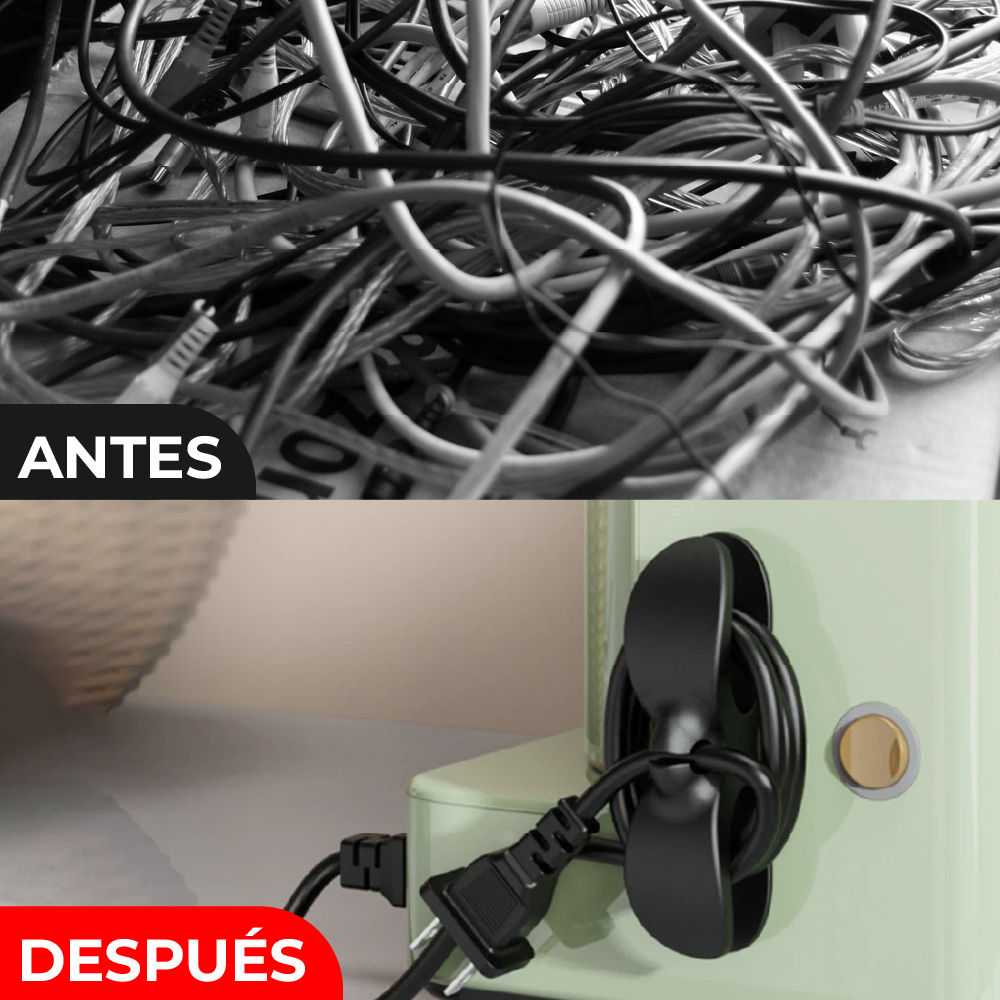 CABELBUDDY™ - ORGANIZADOR DE CABLES PARA ELECTRODOMÉSTICOS