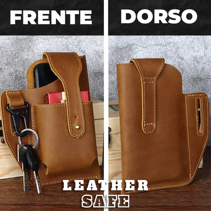 LeatherSafe™ - Estuche de cuero genuino