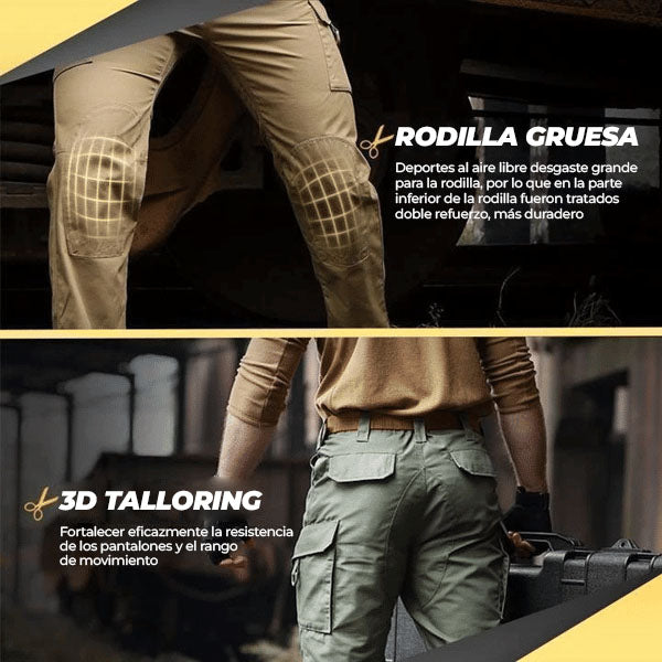TacticalGuard™ - Pantalones impermeables tácticos