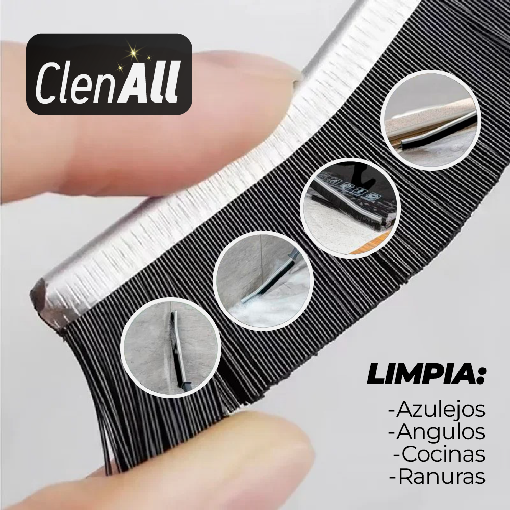Clenall™ - Cepillo alargado de cerdas duras