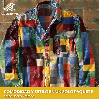 ColorWave™ - Camisa Retro Unisex