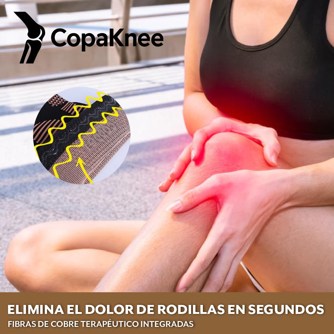 CopaKnee™ – Rodillera con cobre para alivio instantáneo