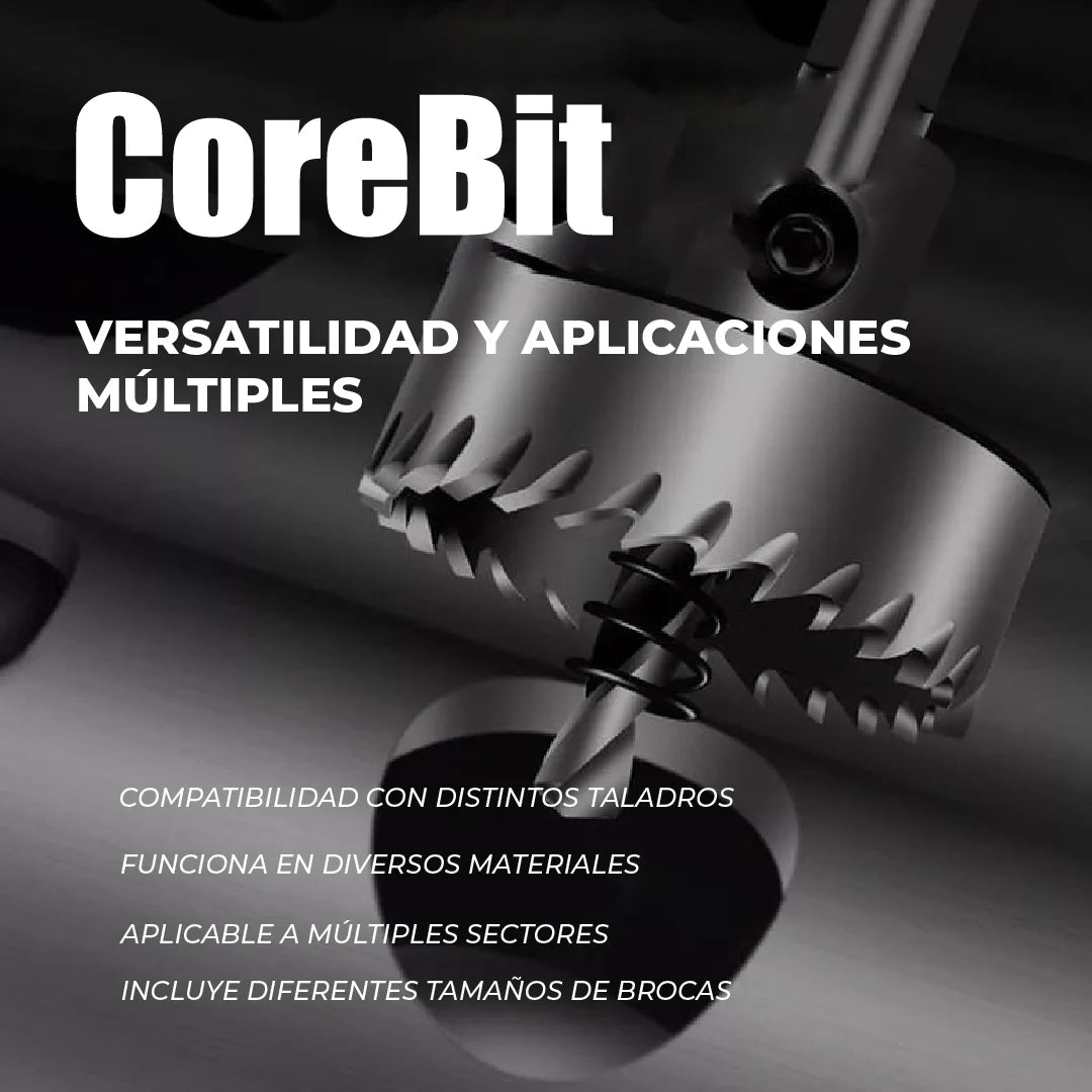 CoreBit™ - Juego de brocas para metal alto rendimiento