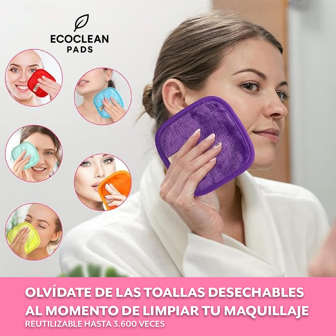 EcoClean Pads™ – Limpieza facial solo con agua