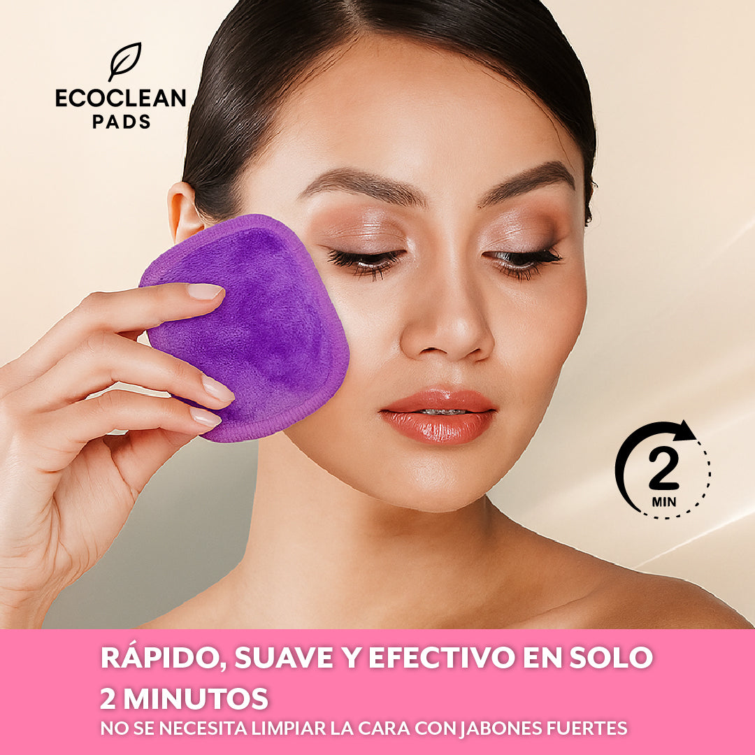 EcoClean Pads™ – Limpieza facial solo con agua