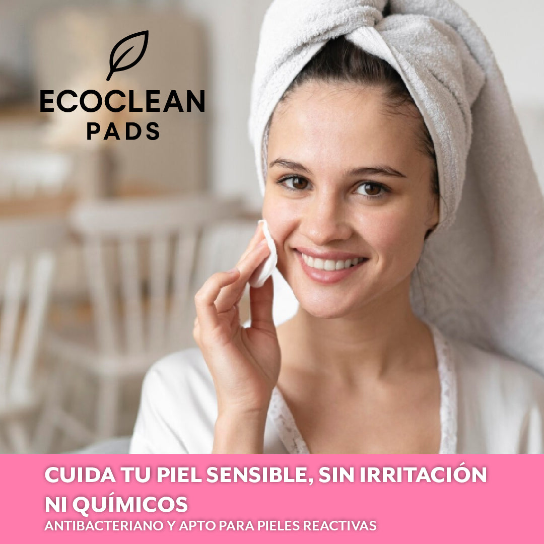 EcoClean Pads™ – Limpieza facial solo con agua