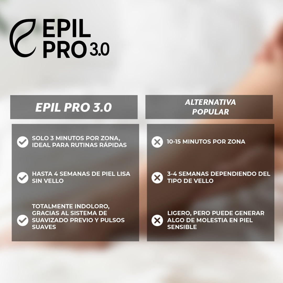 Epil Pro 3.0™ – Depiladora facial y corporal 5 en 1
