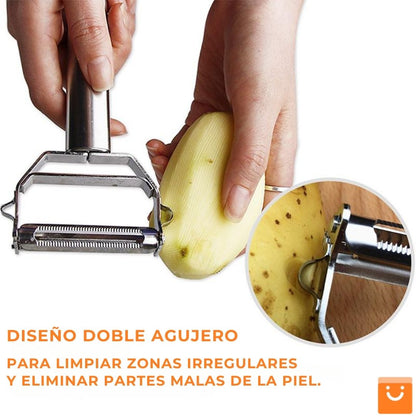 QUICKSLICE™ -PELADOR DE VERDURAS PREMIUM MULTIFUNCIONAL - COMPRA 1 Y LLEVA 1 GRATIS (2 UNIDADES)