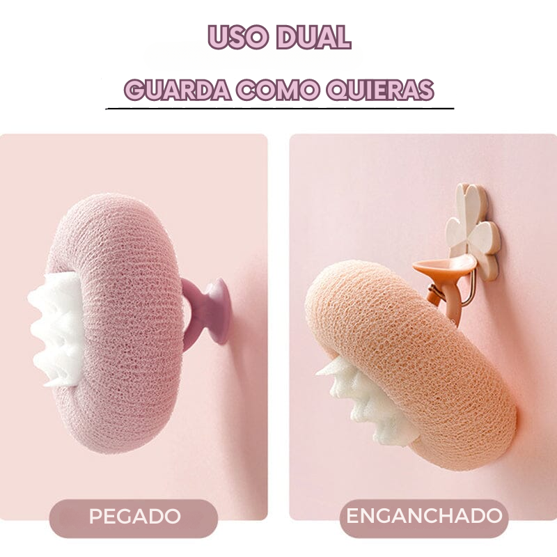 FlowerSoft™ - ESPONJA DE BAÑO TIPO FLOR SUAVE