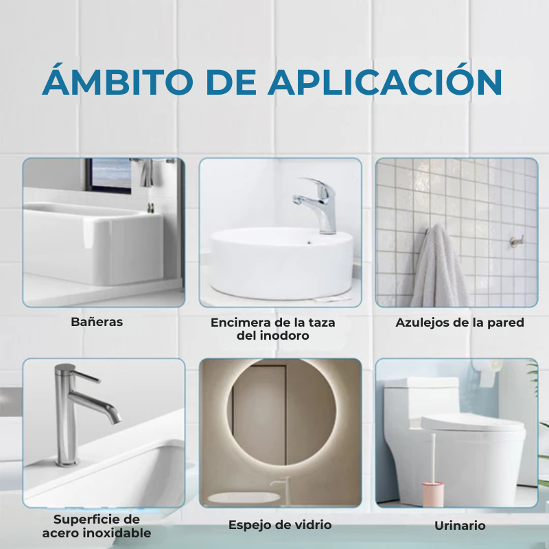 RapidShine™ - Pulverizador para limpieza de azulejos y ceramica