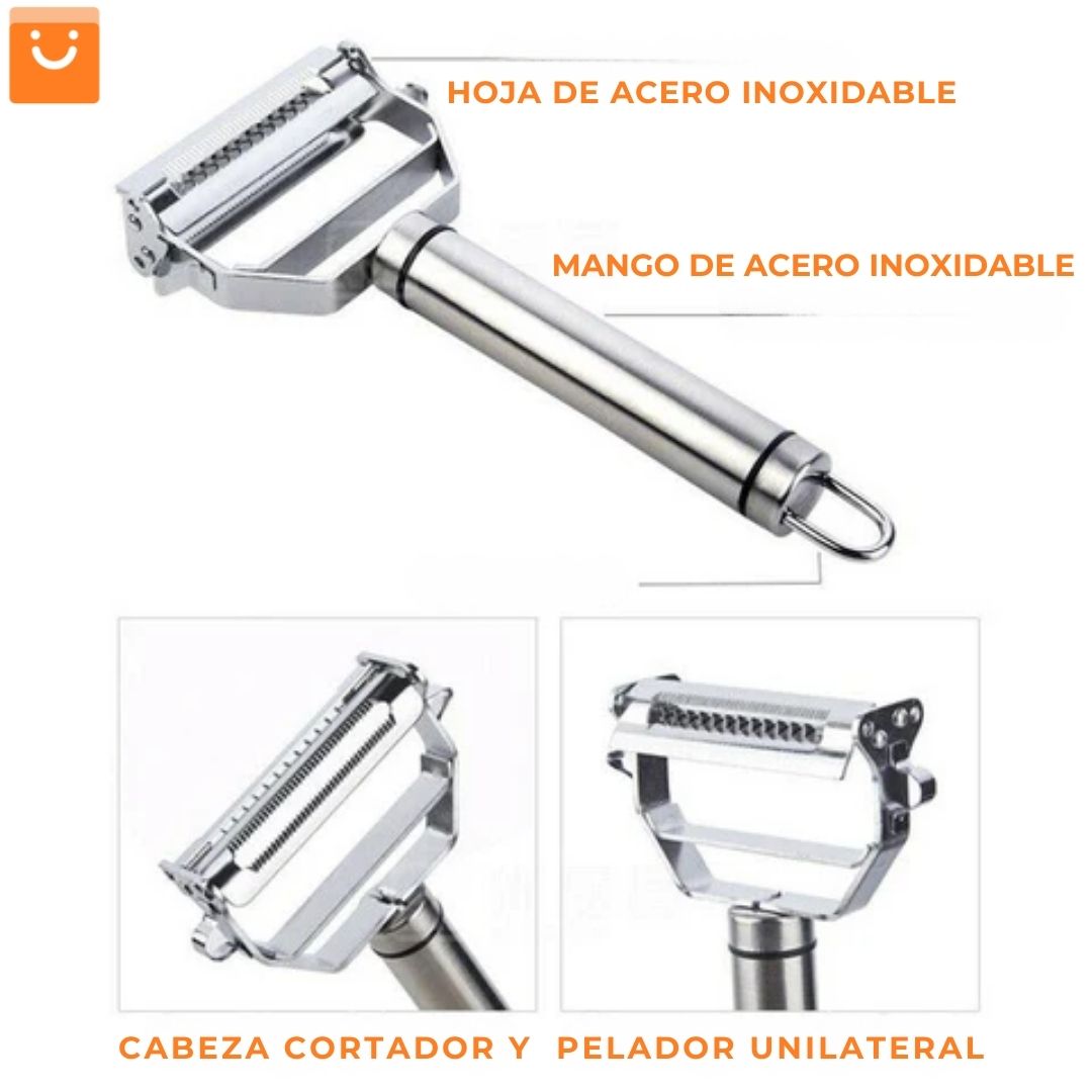 QUICKSLICE™ -PELADOR DE VERDURAS PREMIUM MULTIFUNCIONAL - COMPRA 1 Y LLEVA 1 GRATIS (2 UNIDADES)