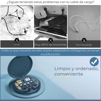 TechHub™ - Kit de carga para varios dispositivos inteligentes