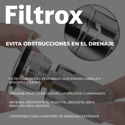 Filtrox™ - Filtro Inteligente de drenaje